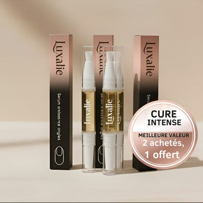 Pack Cure Intense Luxalie - 3 stylos croissance ongles - Meilleure valeur : 2 achetés 1 offert
